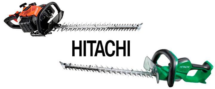 Cortasetos Hitachi a gasolina, eléctricos y batería